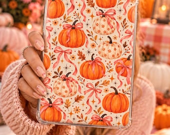Pink Pumpkin Kindle Insert, Coquette Fall Decor (Digital Download)