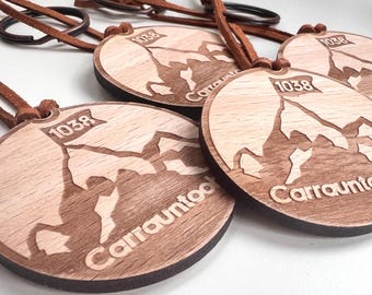 Personalised Mountain Climbing Tag | Mountain Climber Gift | Hiking Gift | Summit Gift | Kilimanjaro | Base Camp | Mountains Adventure