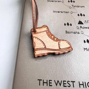 Diario personalizado de la West Highland Way, mapa de la WHW, planificador de rutas, cuaderno de senderismo, Tierras Altas de Escocia, regalo de senderismo en Escocia, regalo para caminar