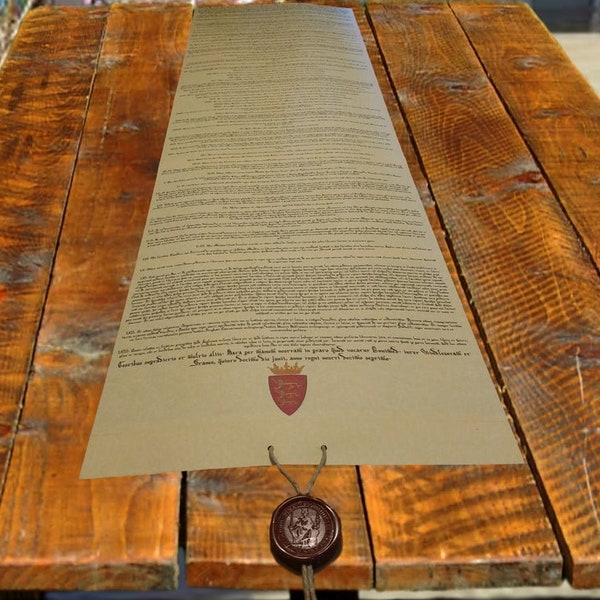 Magna Carta Libertatum Oversized Replica