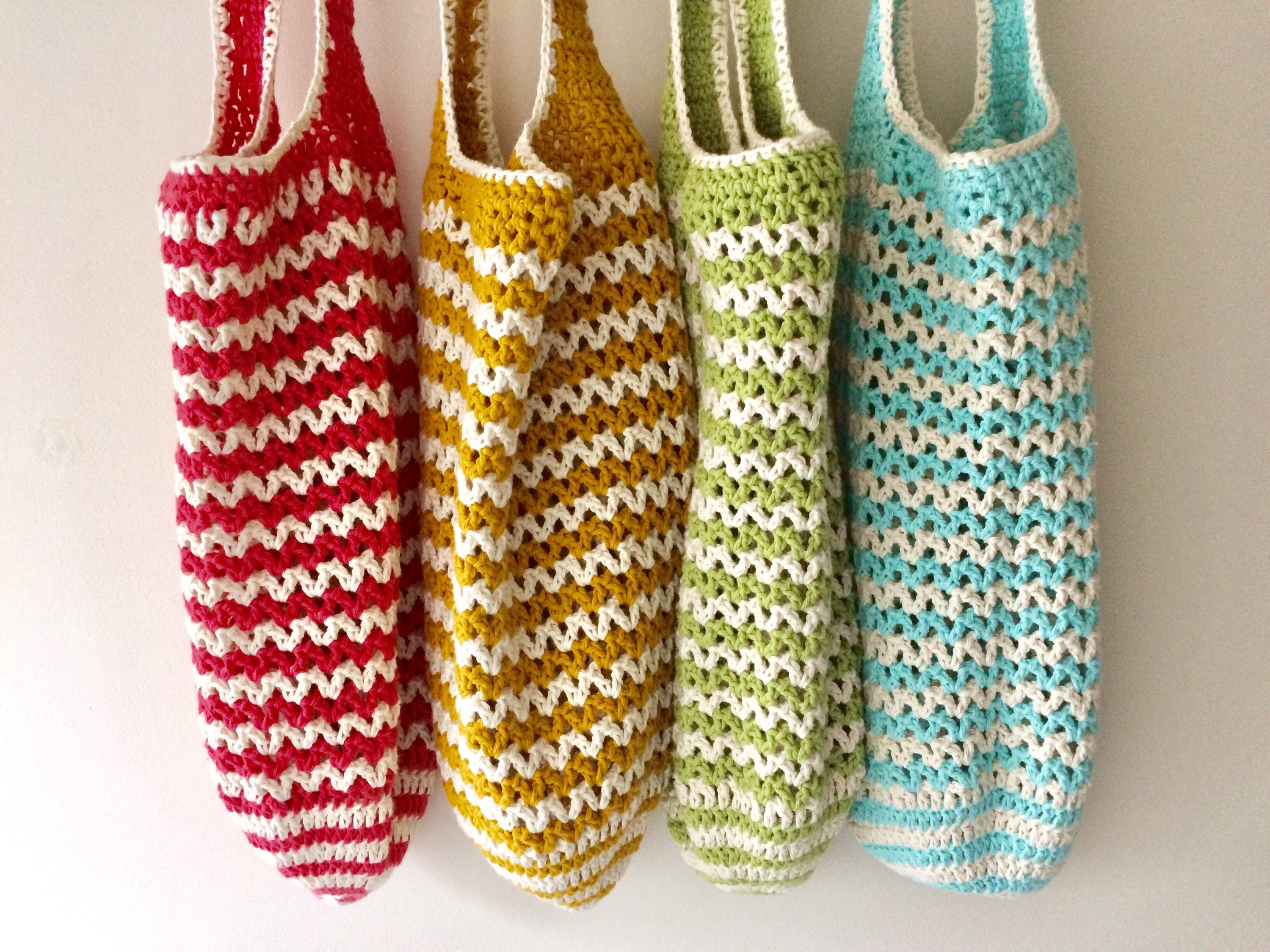 Crochet String Bag Mesh Market Bag Reusable Shopping Bag Etsy UK