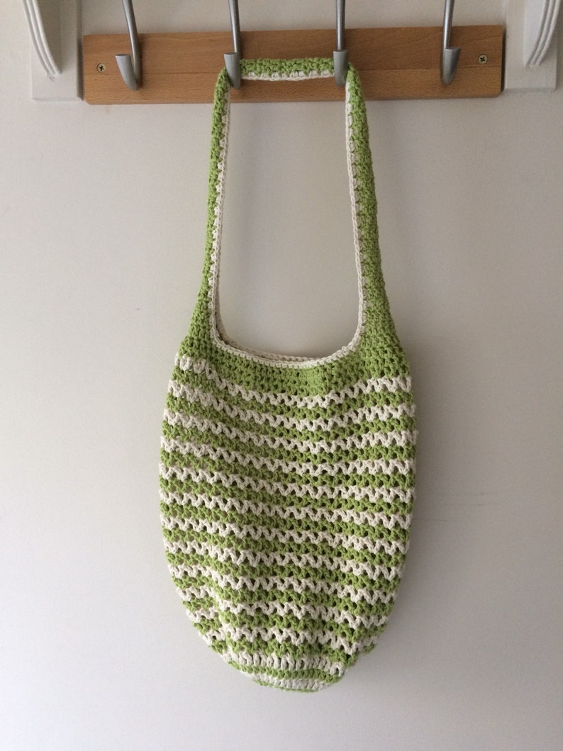 Crochet String Bag Mesh Market Bag Reusable Shopping Bag Etsy UK