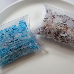 Bath Salt Party Favors - Bridal Shower, BabyShower, Party Favors  1.00 - 1.75 each.