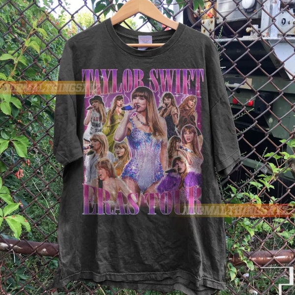 Taylor Swift Vintage 90s Style Shirt, The Eras Tour 2024 TShirt, Music Country Tees, Gift For Fan, TS Swiftie Concert Outfit Ideas TS01