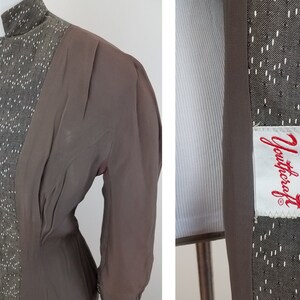 Vintage 1940's Suit Set / 50s Jacket and Skirt S/M image 7
