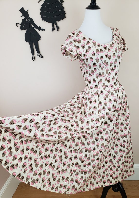 Apple print dress deals