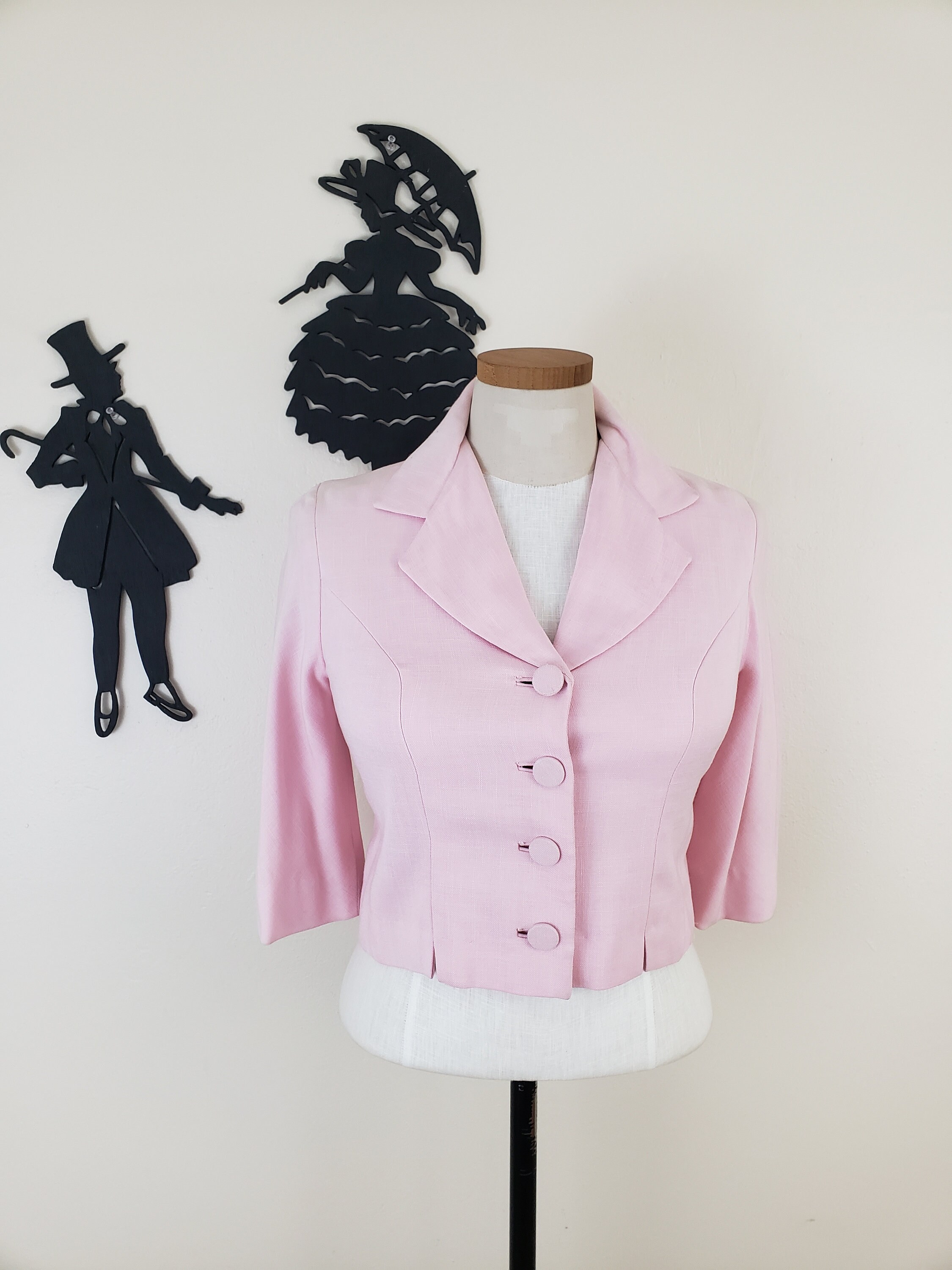 ジャケット・アウター 50s Vintage \"CLEAN TOWEL SERVICE\" JKT Vintage Lee Chore Coat Denim Jacket 1950s Size 50 fits XL