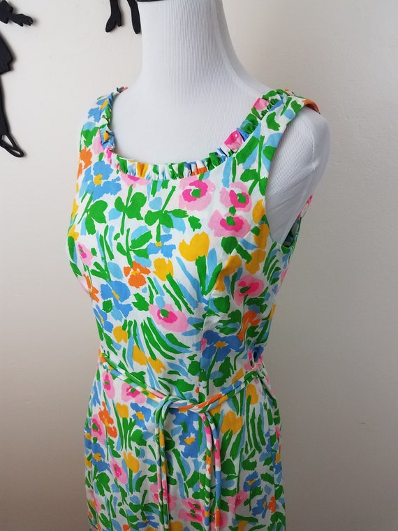 1960s floral dress