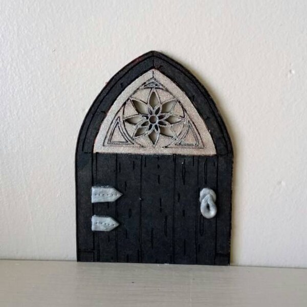 Fairy door, gothic fairy door, fairy garden, fairy accessories, gothic, gnome door, elf door, angel door, whimsical, whimsy, fairy,