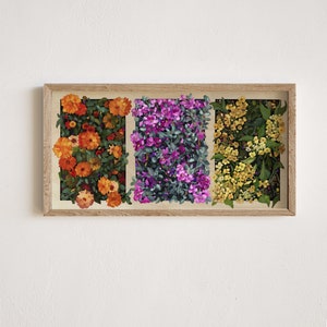 Sunny Disposition, Happy Colorful Floral Art Print