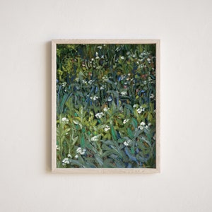 Wildflower Impressionist Art Print on Canvas | Shifting Light