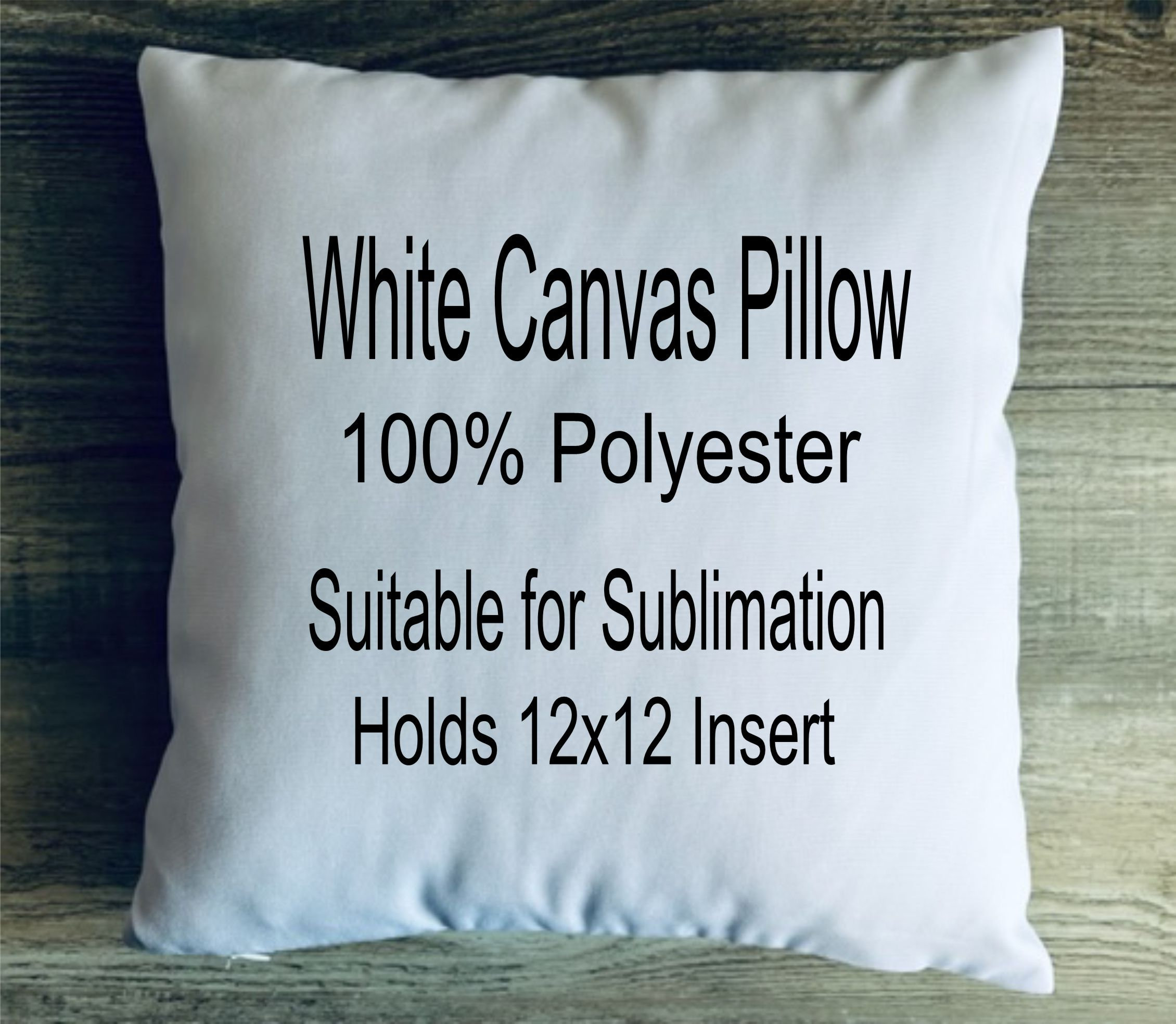 Elegant Comfort 12 x 12 Pillow Inserts - Set of 2 - Square Form Throw Pillow  Inserts with Poly-Cotton Shell and Siliconized Fiber Filling - Ideal for  Couch and Bed Pillows, 12 x 12 inch 