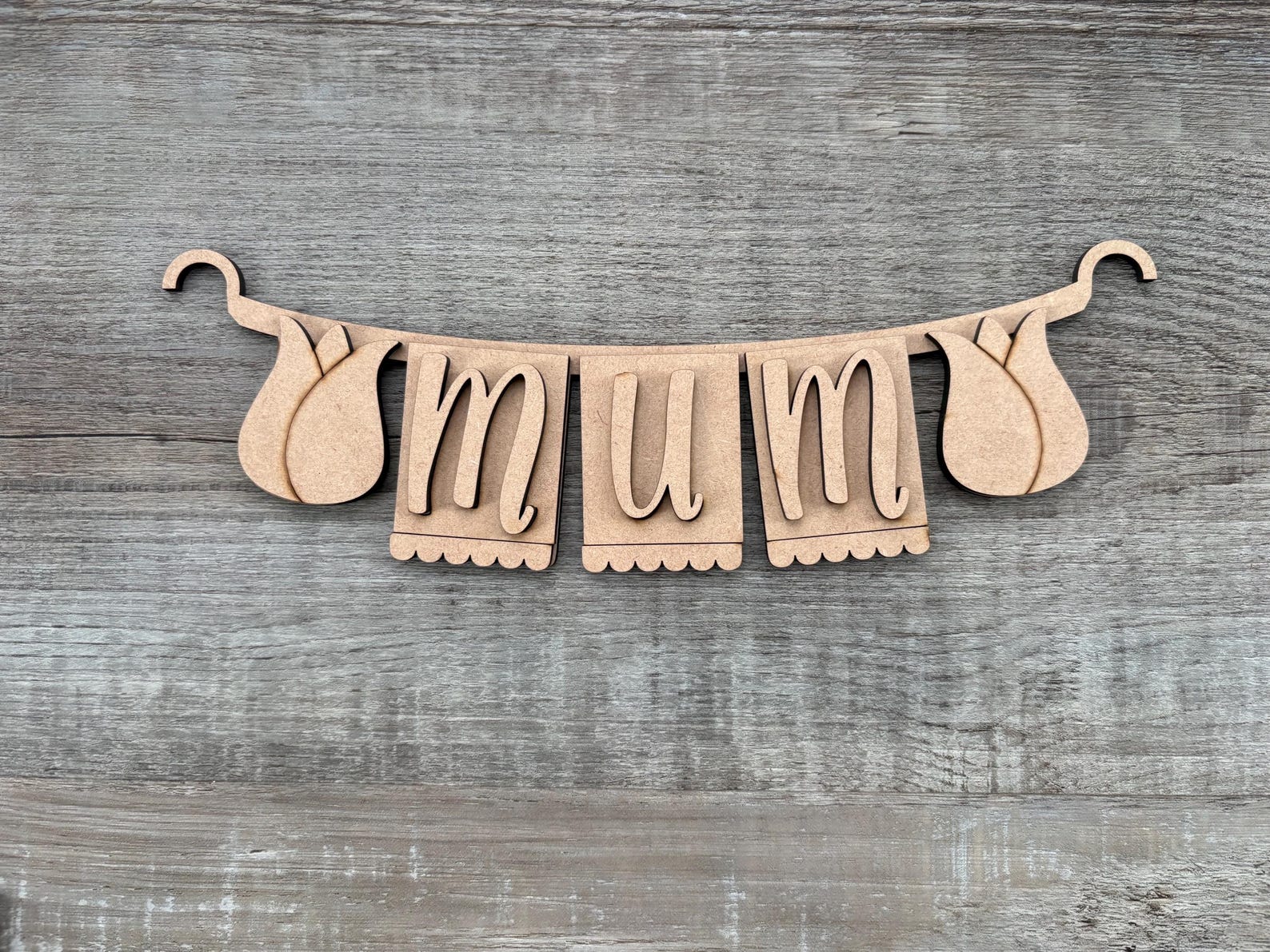 Mum Base Mom Banner/ Interchangeable Fence Banner/ Mom Banner Fence Accessory ...
