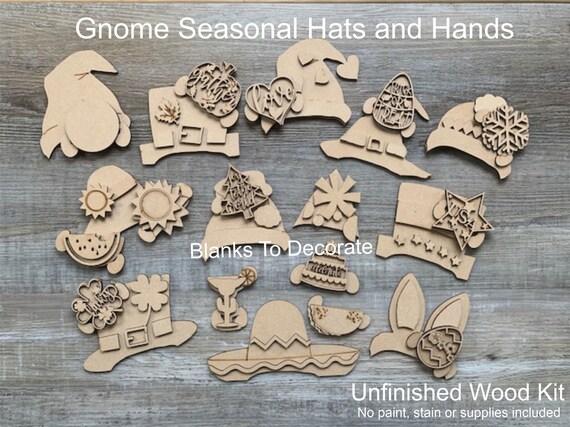 Gnome Hats and Hands/ Seasonal Hats and 