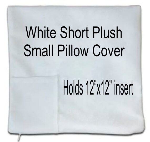 Short Plush Pillow Cover With Pocket 12x12 Tooth Fairy Pocket Pillow Cover Blank Pocket Pillow Cover Sublimation Pillow Cover white 12x12 Etsy