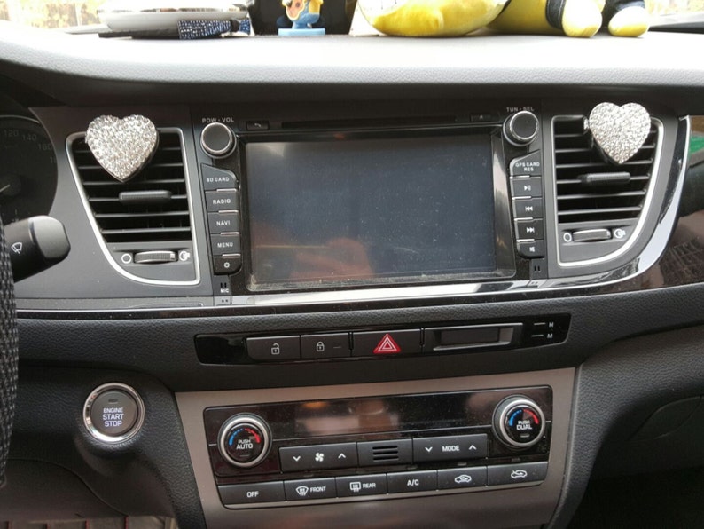 Glitter Fragrance Car Vent Air Freshener Heart Love Shape Etsy