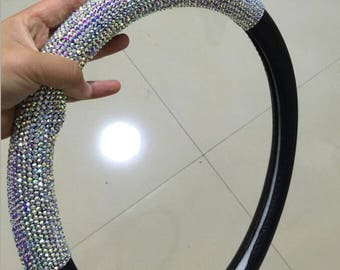 Bling Stuurwiel Cover Sparkly AB swarovski Crystal Stones