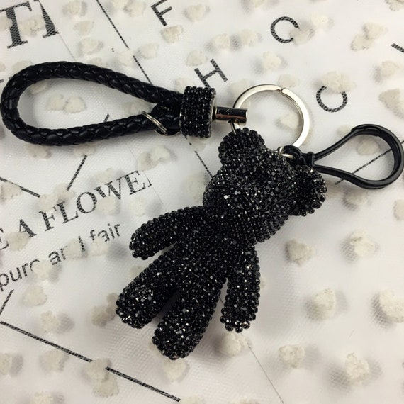 Porte-clés Métal Brillant Avec Charmes - Design Mignon, Neuf Avec étiquettes