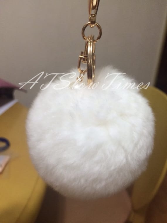 Rainbow Real Fox Fur Ball Pom Pom Bag Charm Keyring Phone Pandent Tassels 5" Rainbow Real Fox Fur Ball Pom Pom Bag Charm Keyring Phone Pandent Tassels 5"