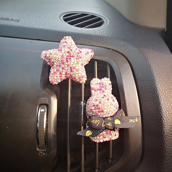Unique Car Accessories Bling Star /bunny Car Outlet Perfume - Etsy