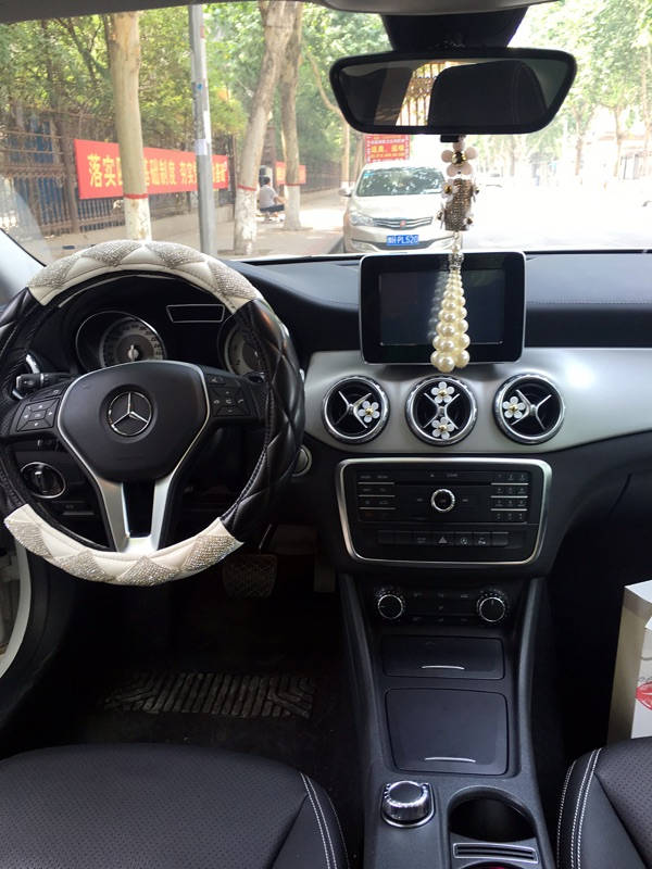 Sparkly Steering Wheel Cover Silver Crystal Rhinestone Women Etsy