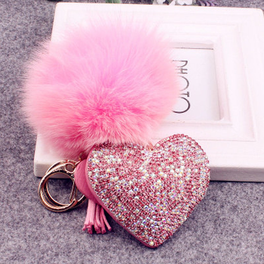 Portachiavi Pom Pom A Forma Di Cuore(722) - Alibaba Portachiavi Pom Pom A Forma Di Cuore(722) - Alibaba
