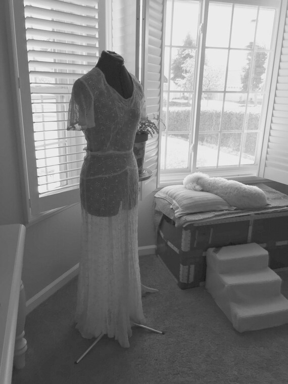 Vintage Dress 1920-30's Flapper Era Reduced Price