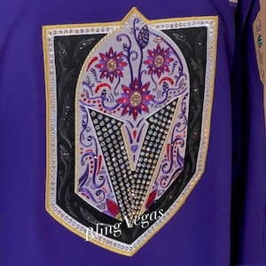 Custom Crystal Sports Team Jerseys DEPOSIT.  Rhinestone Bedazzled Jersey Blinged Out (Pics are examples) *Please Read Full Description