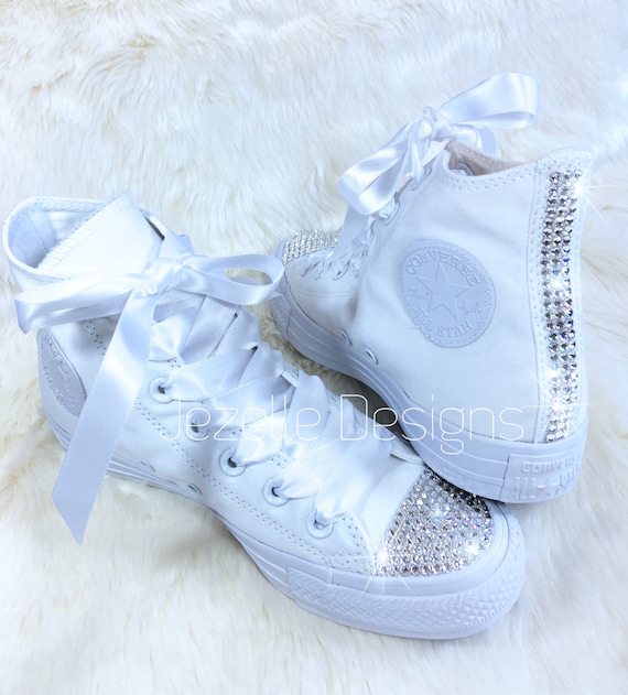 wedding converse hi tops