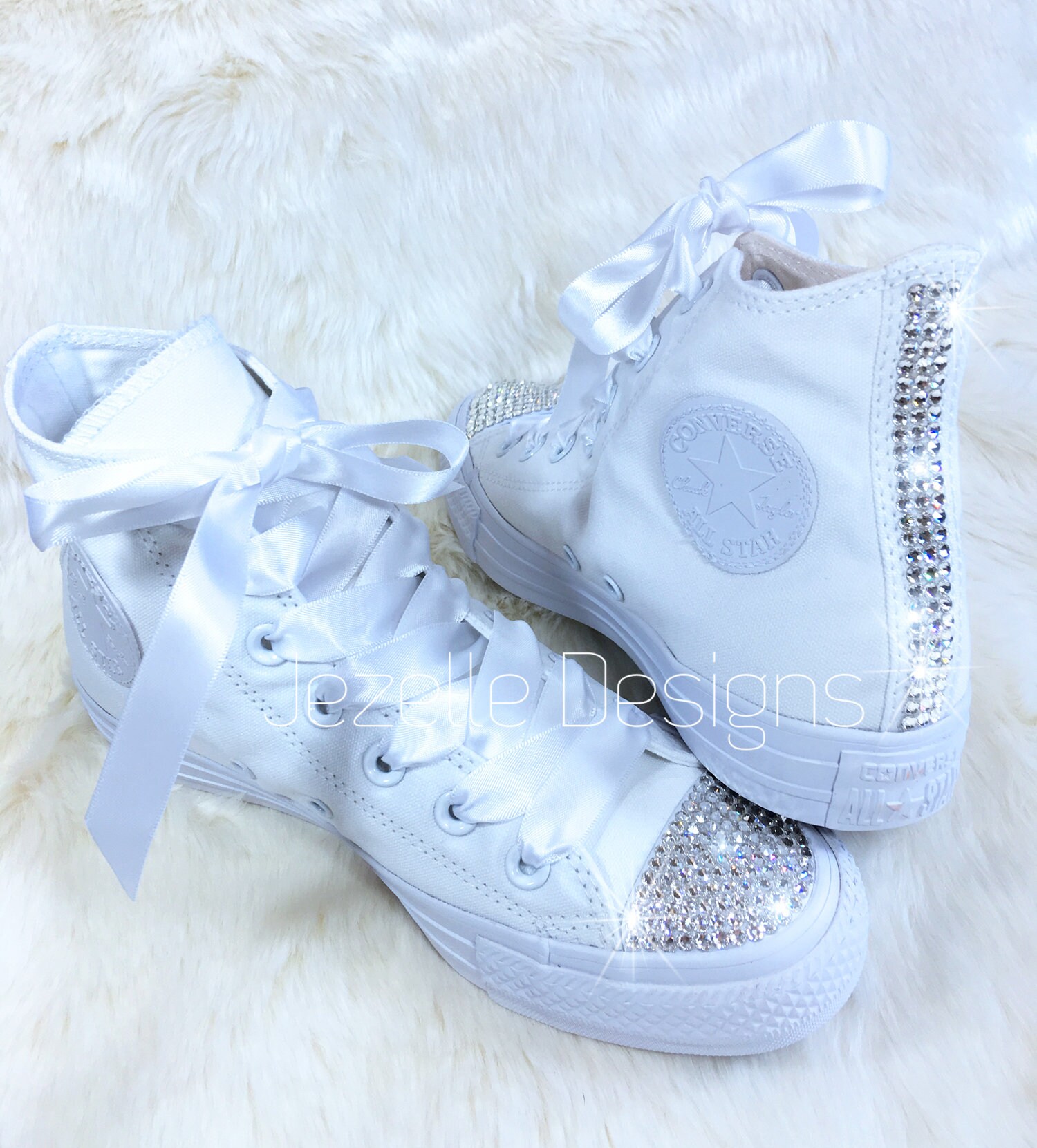 bling converse high tops