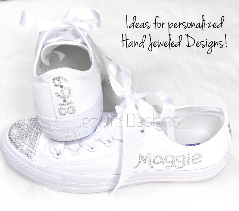 Bling Baby Shoes in Pink Crystal Bedazzled Baby Chucks Hand Etsy