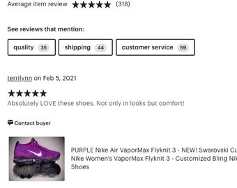 Custom Bling Vapormax Flyknit Custom Hand Jeweled Kicks