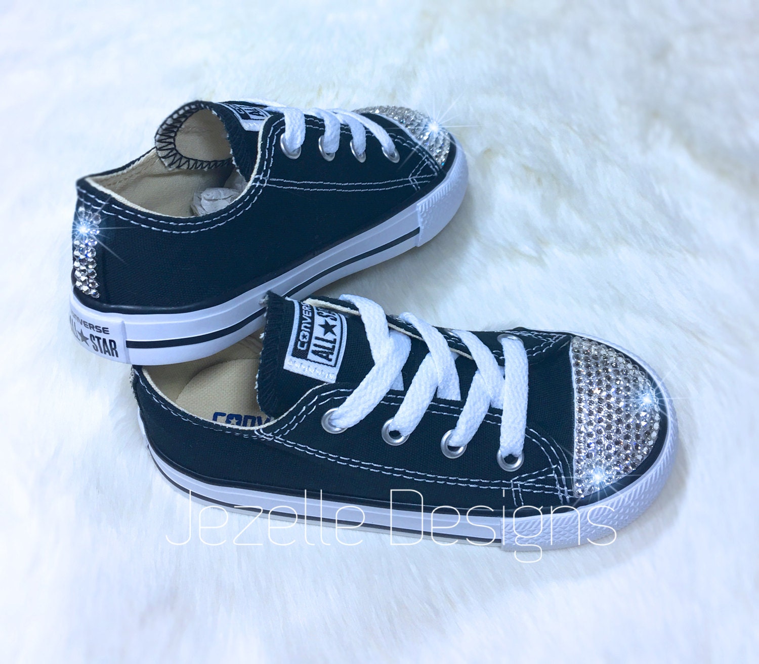 jeweled baby converse