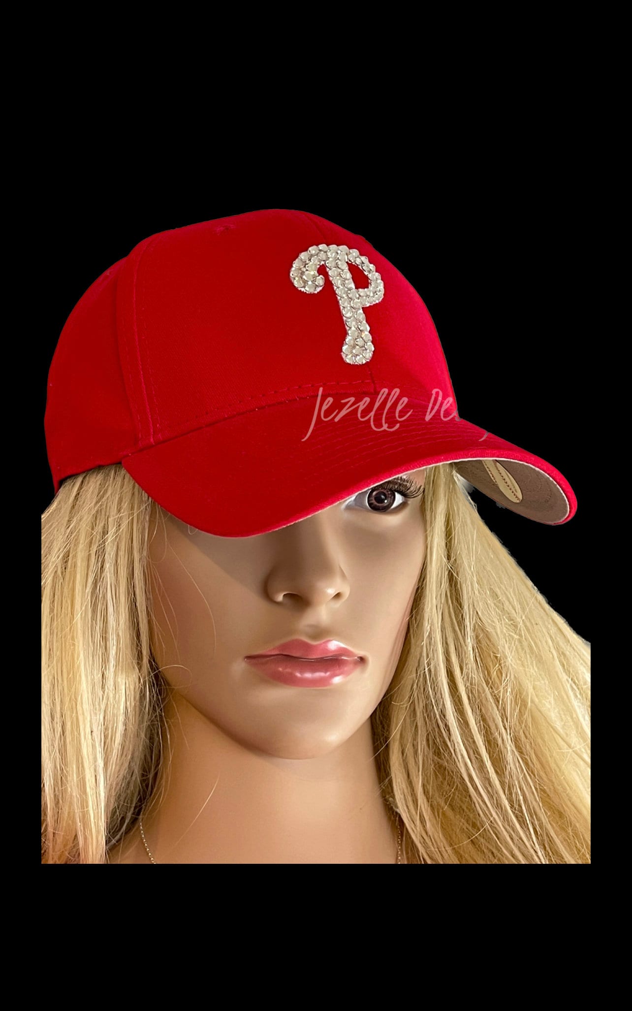 New Philadelphia Phillies Bling Swarovski Hat Phillies is regarded as Philadelphia main image 3