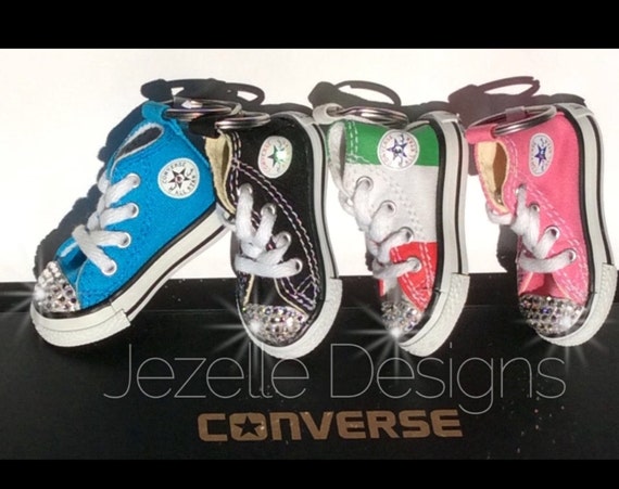 converse mini shoe keychain