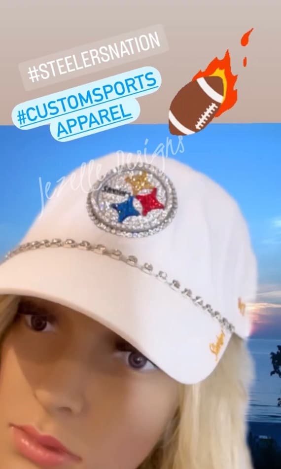 Bling it on with Custom NFL Hats for Women! The BLING Collection: Sparkle This NFL Season! | TikTok main image 4