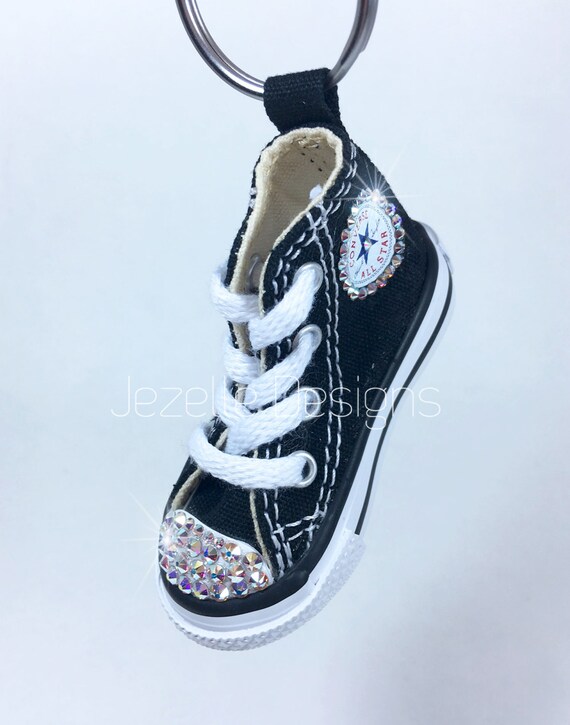 converse mini shoe keychain