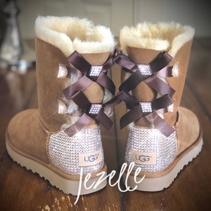 uggs with three bows