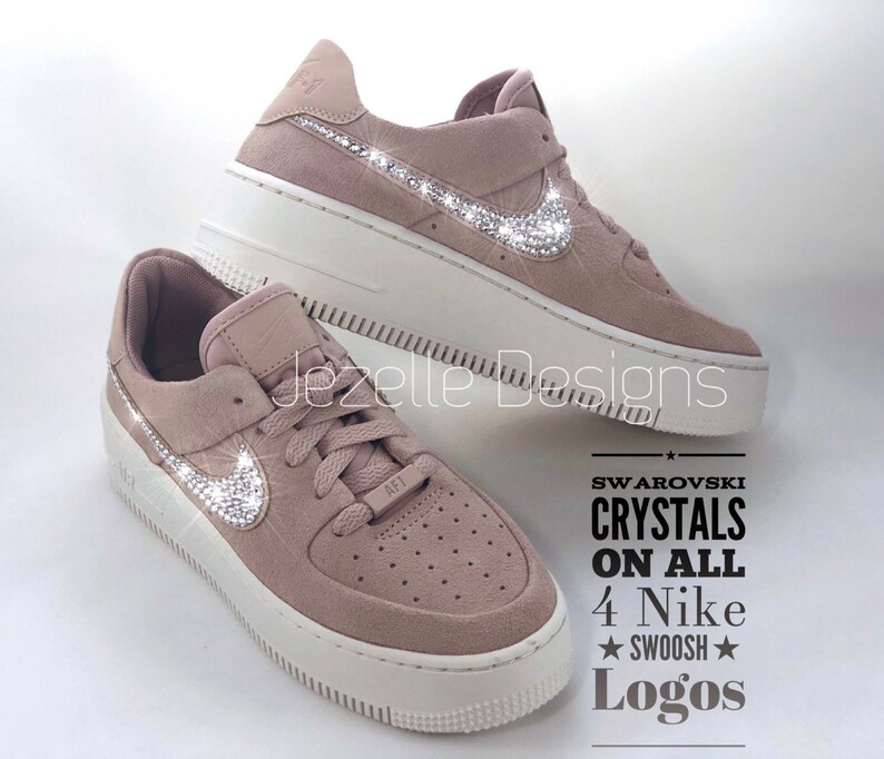 Women's Nike Air Force 1 Sage XX Low Casual Shoes Black/Black/White AR5339 002 S | eBay