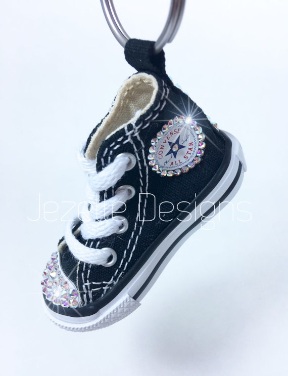 converse mini shoe keychain