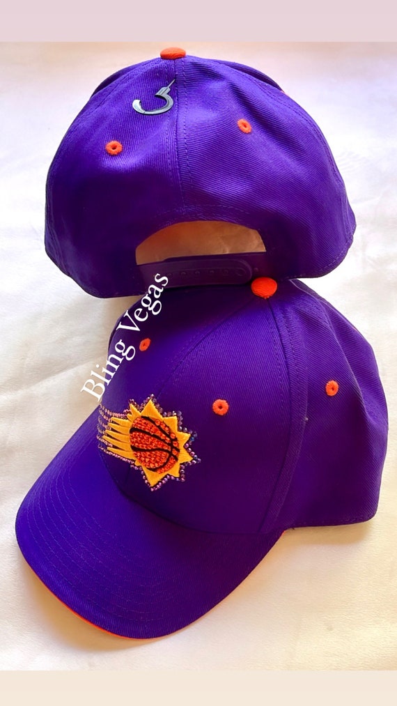 Blinged Out Phoenix Suns Cap Snapback, Embellished  display picture 3