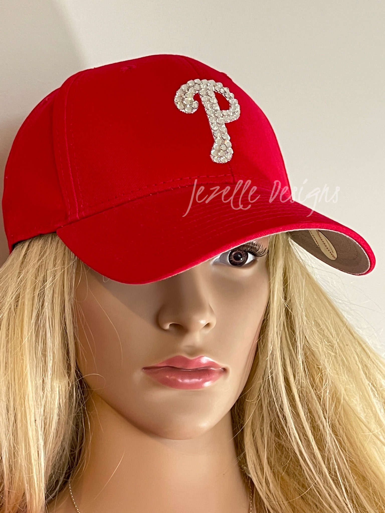PHILLIES Hat Blinged Out With Swarovski Crystals, Adjustable  display picture 1