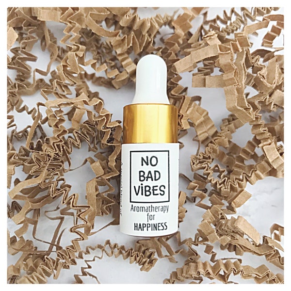 Happiness Essential Oil Blend | Positivity Blend | Uplifting Blend | Aromatherapy for Happiness | NO BAD VIBES