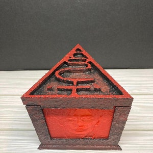 Lighted Seal of Metatron Lithophane Box