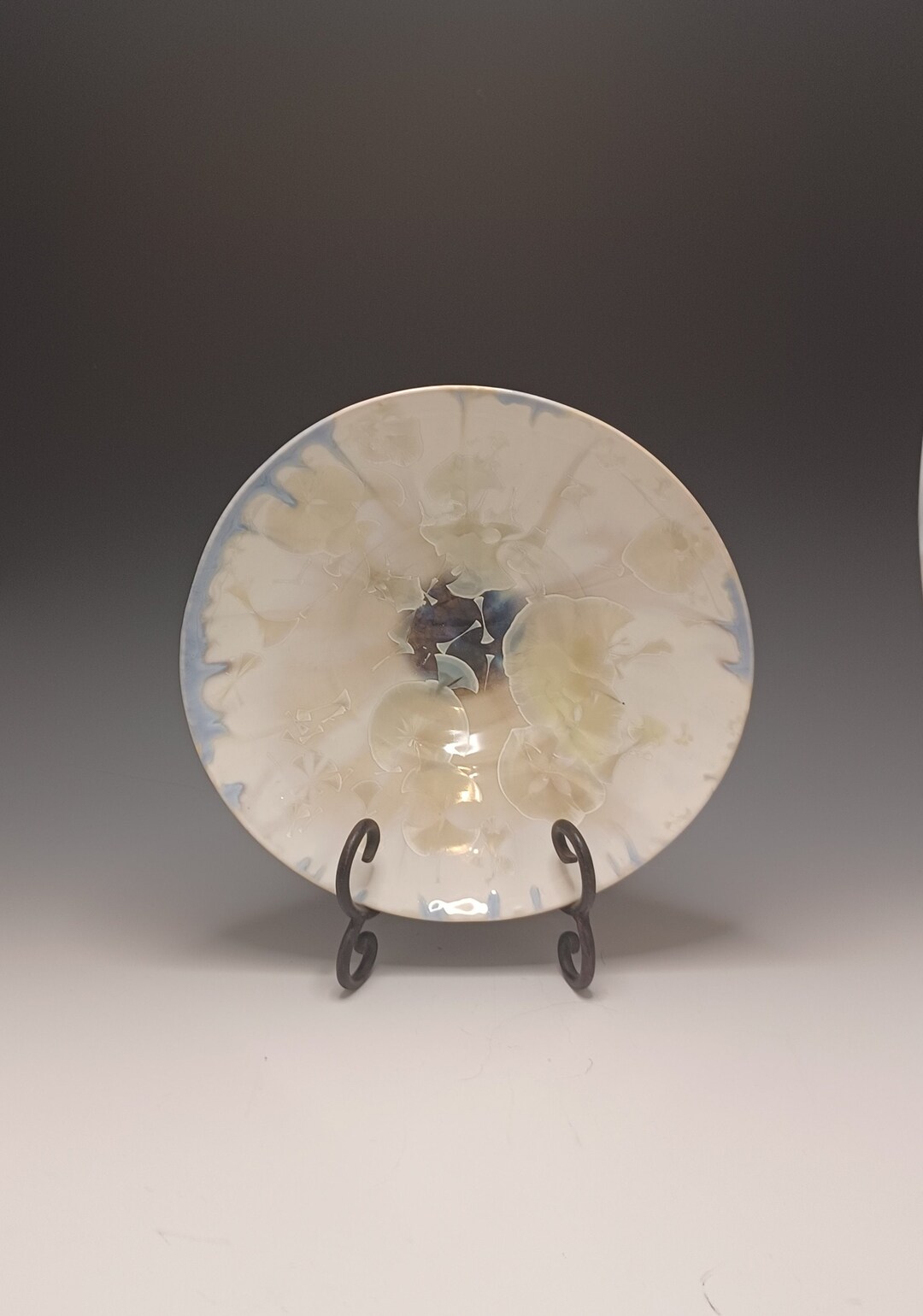Porcelain Crystalline White Sands and Sea Bowl Beach Decor Blue,ceramic ...