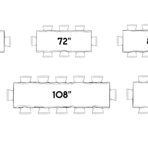 Parsons Dining Table White Oak image 8