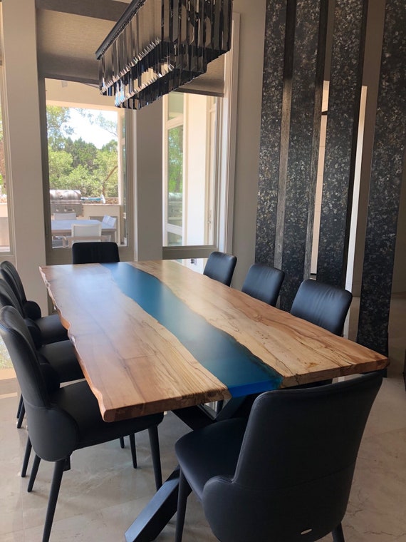 Dining sale river table