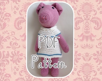 Penelope the Pig Crochet Pattern