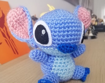 Blue Alien Amigurumi