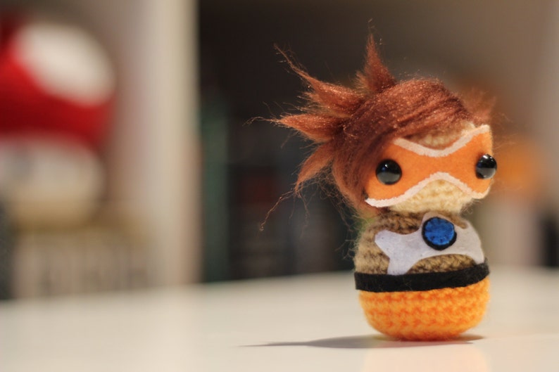Mini Tracer Amigurumi  Overwatch image 1